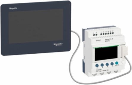 Zelio Logic Connecting Cable for Smart Relay, 2.5 Meter, RS232 Interface
