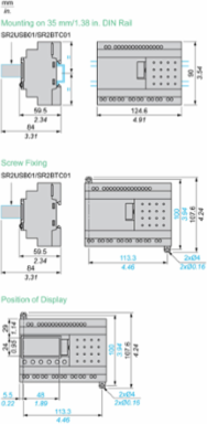 Zelio Logic Compact Smart Relay, 20 IO, 100-240V AC, 0.35kg