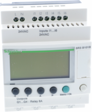 Zelio Logic Modular Smart Relay 10 I/O 24V AC IP20/IP40 0.25 kg