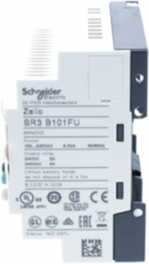 Modular Smart Relay, 10 I/O, 100-240V AC, Clock with Display