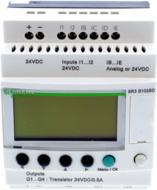Modular Smart Relay, 10 IO, 24V DC, 4 Transistor Outputs