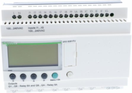 Zelio Logic Modular Smart Relay, 26 IO, 100-240V AC