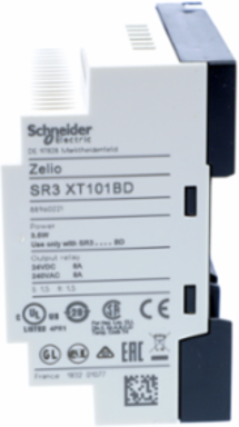 Zelio Logic Discrete I/O Extension Module, 10 IO, 24V DC