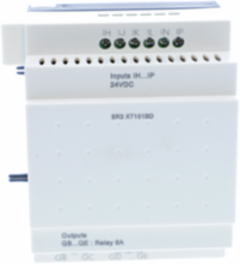 Zelio Logic Discrete I/O Extension Module, 10 IO, 24V DC