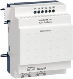 Zelio Logic Discrete I/O Extension Module, 10 Inputs, 100-240V AC