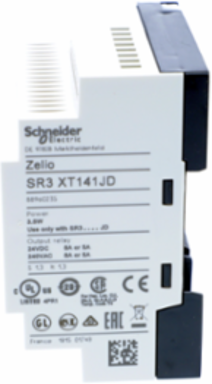 Zelio Logic Discrete I/O Extension Module, 14 I/Os, 12V DC