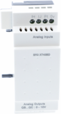 Zelio Logic Analogue IO Extension Module, 2 Inputs/Outputs, 24V DC