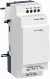 Zelio Logic Analogue IO Extension Module, 2 Inputs/Outputs, 24V DC