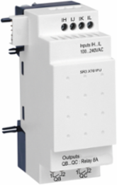 Zelio Logic Discrete I/O Extension Module, 6 IO, 100-240V AC