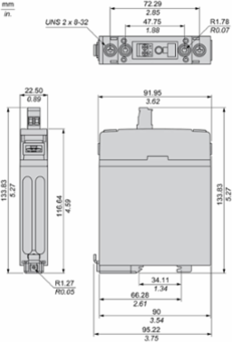 Harmony Solid State Relay 20A, Zero Voltage Switching, 4-32V DC Input, 48-600V AC Output