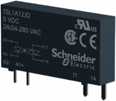 Harmony Solid State Relay 2A, 24-280V AC, 15-30V DC Input