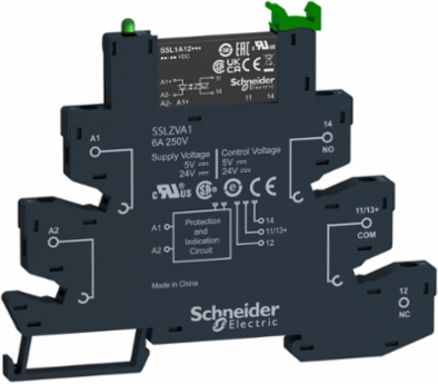 Harmony Solid State Relay, 2A, 15-30V DC Input, 24-280V AC Output, 6mm Width