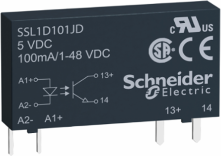 Harmony Solid State Relay 0.1A 16-30V DC Input 1-48V DC Output 6mm Width