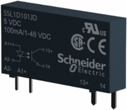 Harmony Solid State Relay, 0.1A, 3-12V DC, 1-48V DC Output, 6mm Width