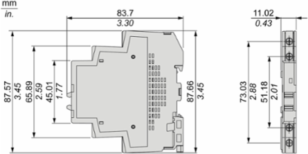 Harmony Solid State Relay 6A, 4-32V DC Input, 1-100V DC Output