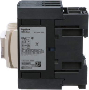 TeSys N Non-Reversing Contactor 45A 25HP 3P NEMA Size 2