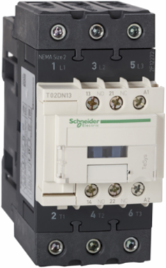 TeSys N Non-Reversing Contactor 45A 25HP 3P NEMA Size 2