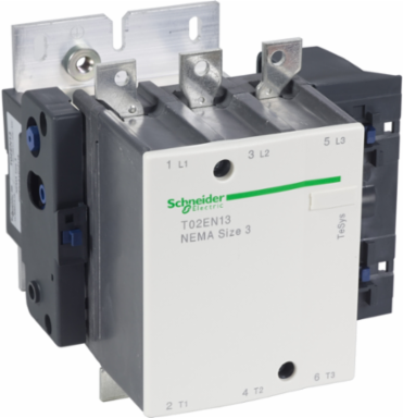 TeSys N Size 3 Contactor, 90A, 50HP, 3-Phase, 120V AC Coil