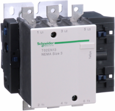 TeSys N Size 3 Contactor, 90A, 50HP, 3-Phase, 120V AC Coil