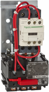 TeSys N Non-Reversing Starter, 3 Pole, 27A, 600V AC, 120V AC Coil