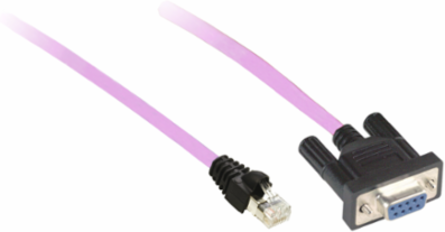 CANopen Preassembled Cable 0.5 Meter, 1 x RJ45, 1 Female SUB-D 9