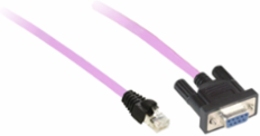 CANopen Preassembled Cable 0.5 Meter, 1 x RJ45, 1 Female SUB-D 9