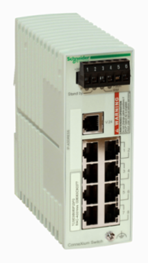 ConneXium Managed Network Switch, 8 Ports, IP20, 6W Power Consumption