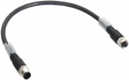 TM7 Daisy Chain Bus Cable 1 Meter M12B Male-Female, 4-Way Connectors