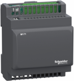 Modicon M171 PLC with 22 I/O, 6 Inputs, 2 A Relay Output, IP20
