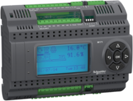 Modicon Controller with 27 I/O, LCD Display, IP20 Protection