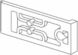 Modicon M172 Performance Mounting Tool with Clips-on Lock
