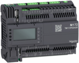 Modicon M172 Controller, 42 I/O, 12 Analog Input, Ethernet, IP20