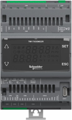 Controller, Modicon M171/M172/M173, optimized display, 22 IO, 2 RS485