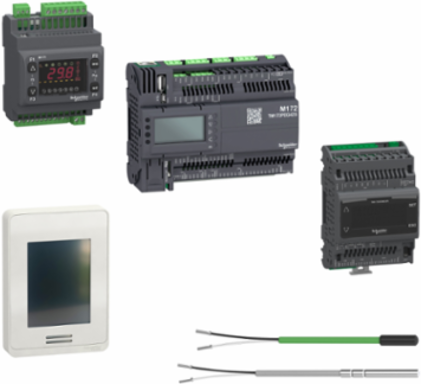 Controller, Modicon M171/M172/M173, optimized display, 22 IO, 2 RS485