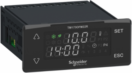 Controller, Modicon M171/M172/M173, flush mounted, 22 IO, 2 RS485