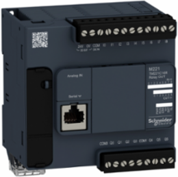 Modicon M221 Logic Controller, 16 IO, 7 Relay Outputs, 100-240V AC