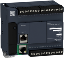Modicon M221 Logic Controller 24 I/O, Ethernet, 0.395kg, IP20