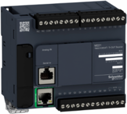 Modicon M221 Logic Controller, 24 I/O, 24V DC, Ethernet