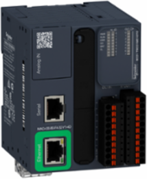 Modicon M221 Logic Controller, 16 I/O, PNP, Ethernet, IP20, 0.264 kg