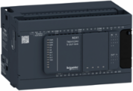 Modicon M241 Logic Controller, 24 IO NPN, 0.5A Output, IP20, 0.53 kg