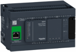 Modicon M241 Logic Controller, 24 I/O, 0.5A Transistor Output, Ethernet