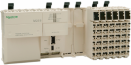 Modicon M258 Logic Controller, 42 I/O, 24V DC, IP20, 0.77 kg