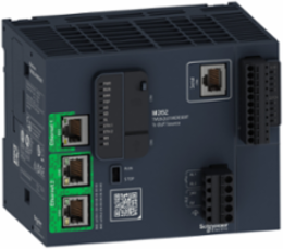 Modicon M262 PAC Controller, 24V DC, 0.655 kg, IP20