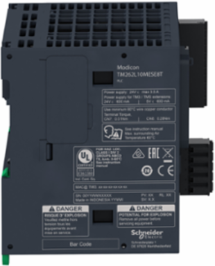 Modicon M262 Logic Controller, Ethernet, 5ns/Instruction, 8 I/O