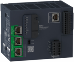 Modicon M262 Logic Controller, 125mm Wide, 4 Fast Inputs/Outputs