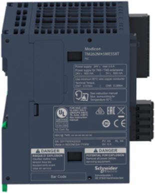 Modicon M262 Motion Controller, 3ns/Instruction, 24 Axes, 125mm Width