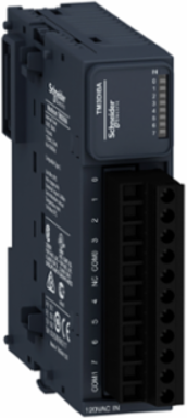 Modicon TM3 Discrete Input Module, 8 Inputs, 120V AC, IP20