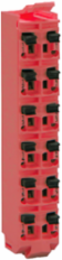 Modicon TM5 Terminal Block with PT1000 Temp Compensation, 16 Contacts, Red