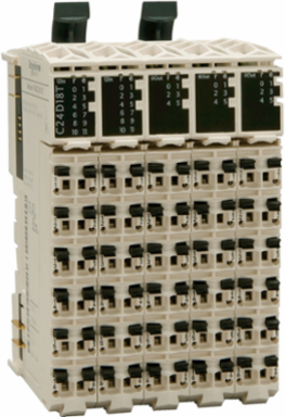 Modicon TM5 Compact I/O Expansion Block, 20 I/O, 12 DI, 8 DO, Transistor
