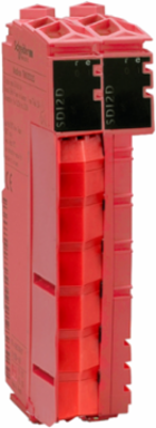 Modicon TM5 Power Distribution Module 24V DC, 10A Output, Red